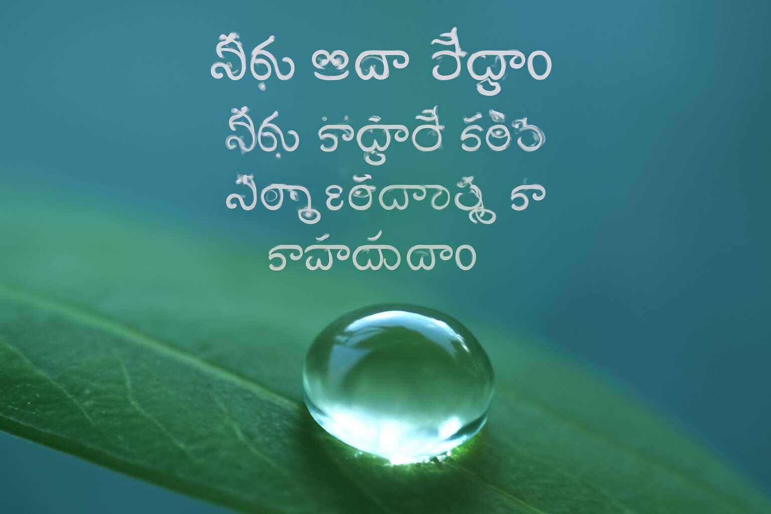 generated_image_69ecb00a82e4e.jpg water saving quotes in telugu