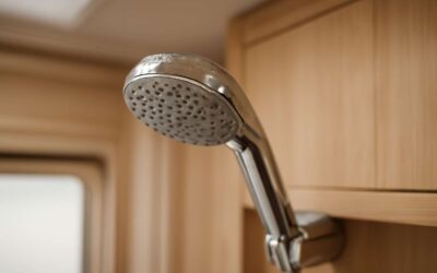 Save water with a water saving caravan shower head – compact, efficient, and budget-friendly