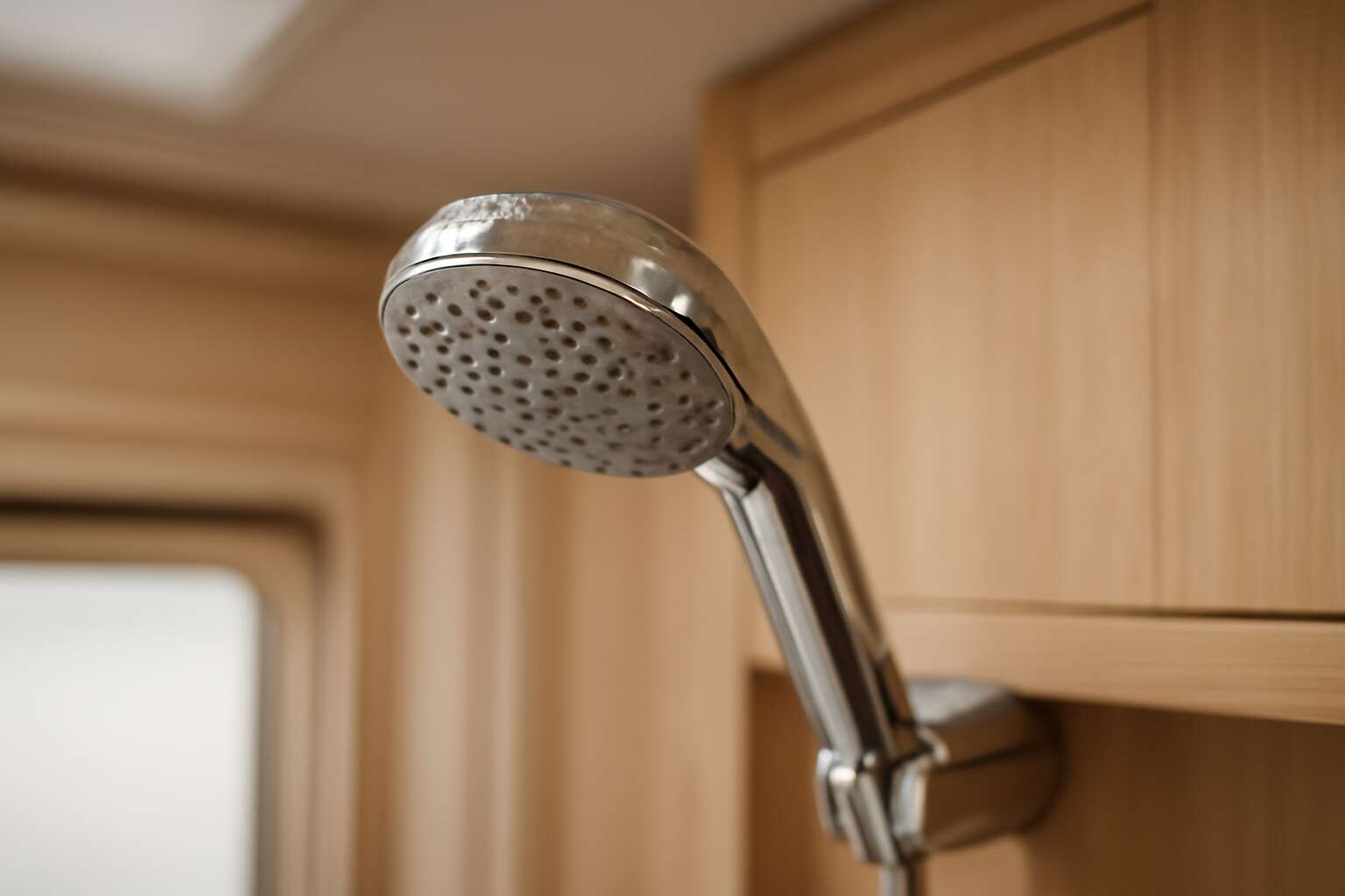 water saving caravan shower head