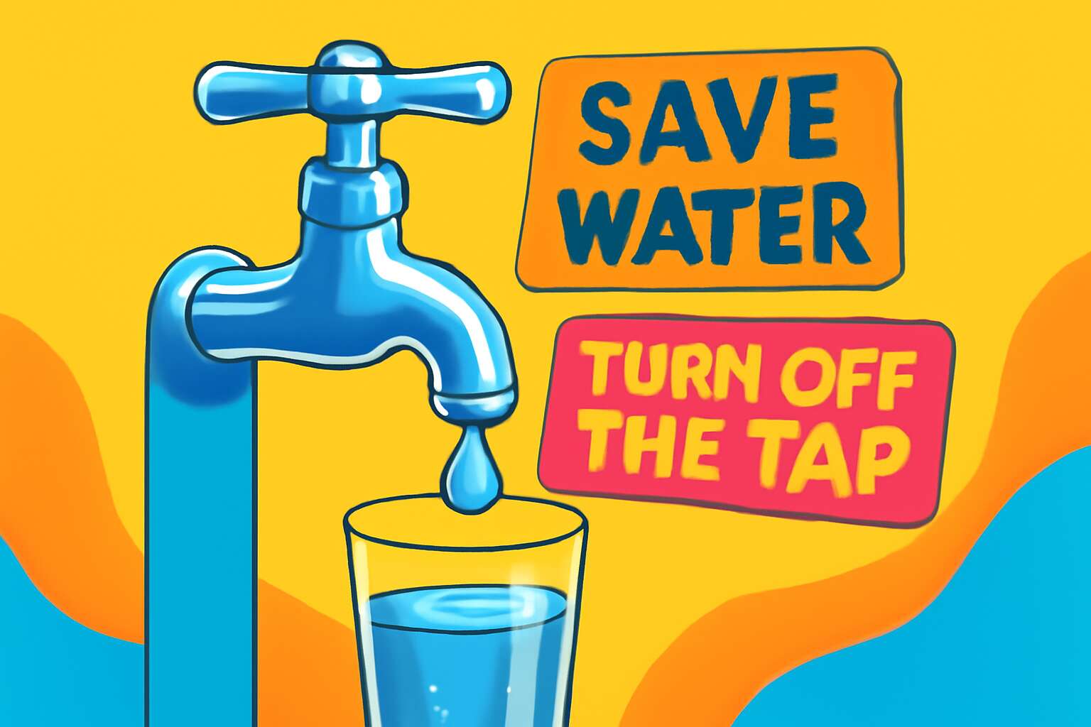 water saving slogans