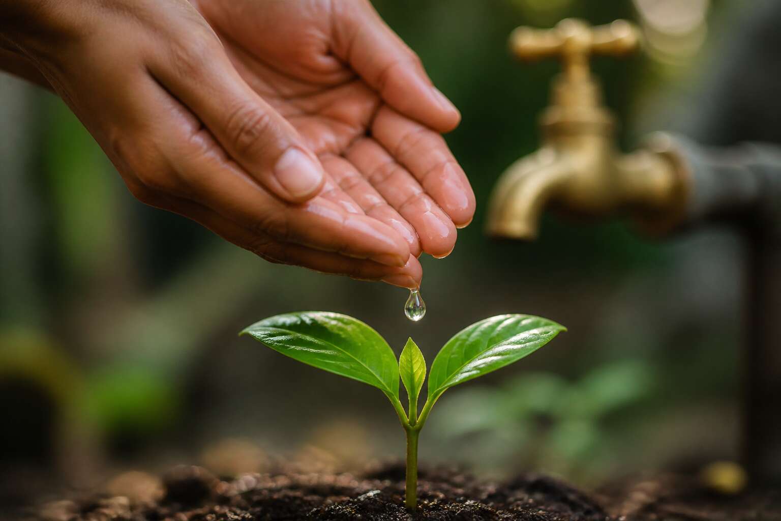 water saving habits