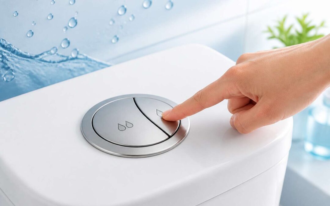 Upgrade to a water saving flush and cut your water bill today.