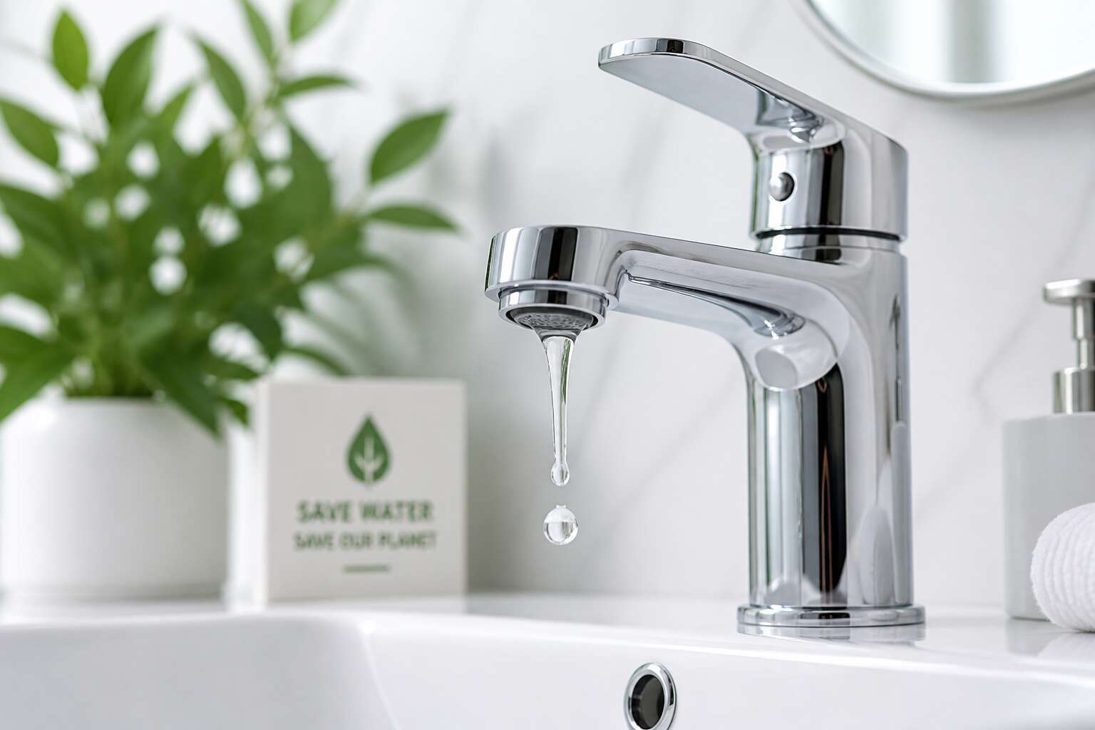 water saving faucet