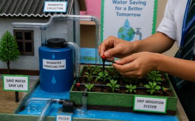 Build a water saving model for school project with these 5 tips.