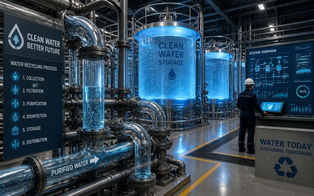 Water saving ideas in industry: cut costs and conserve resources.