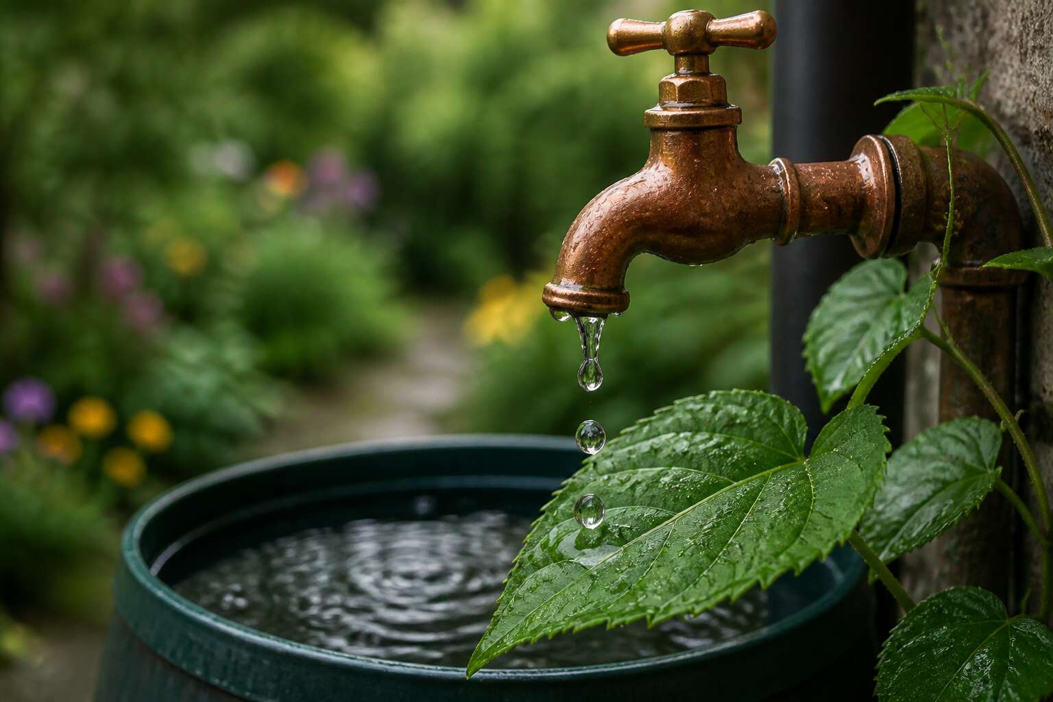saving water for